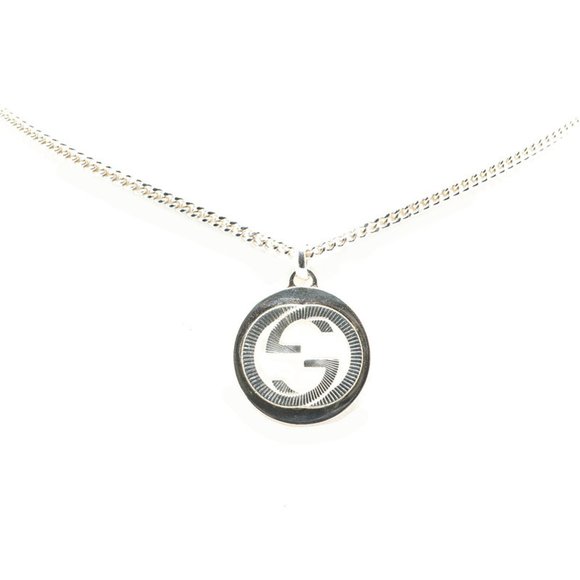 Gucci Interlocking G Silver Silver necklace - Picture 1 of 4